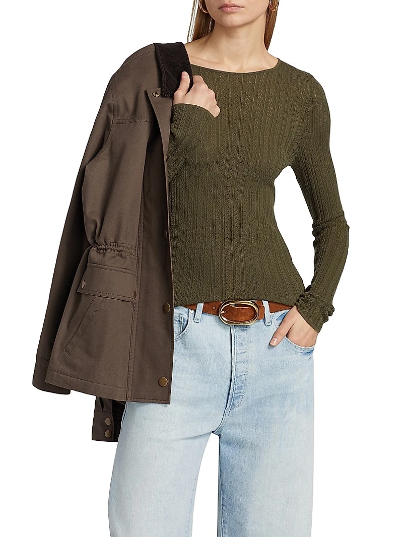 Alis Knit Round Neck Top