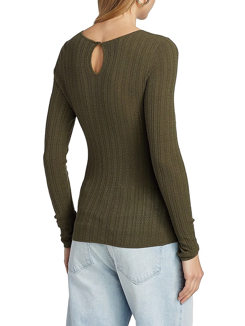 Alis Knit Round Neck Top