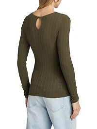 Alis Knit Round Neck Top