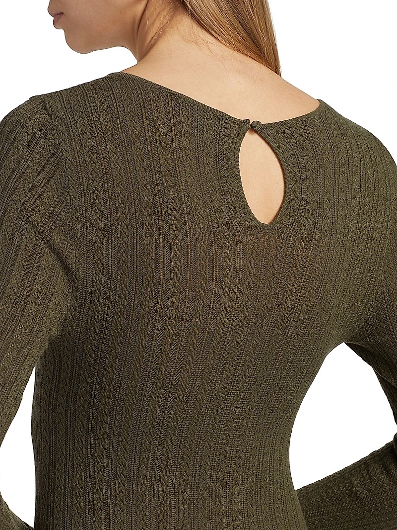 Alis Knit Round Neck Top