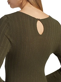 Alis Knit Round Neck Top