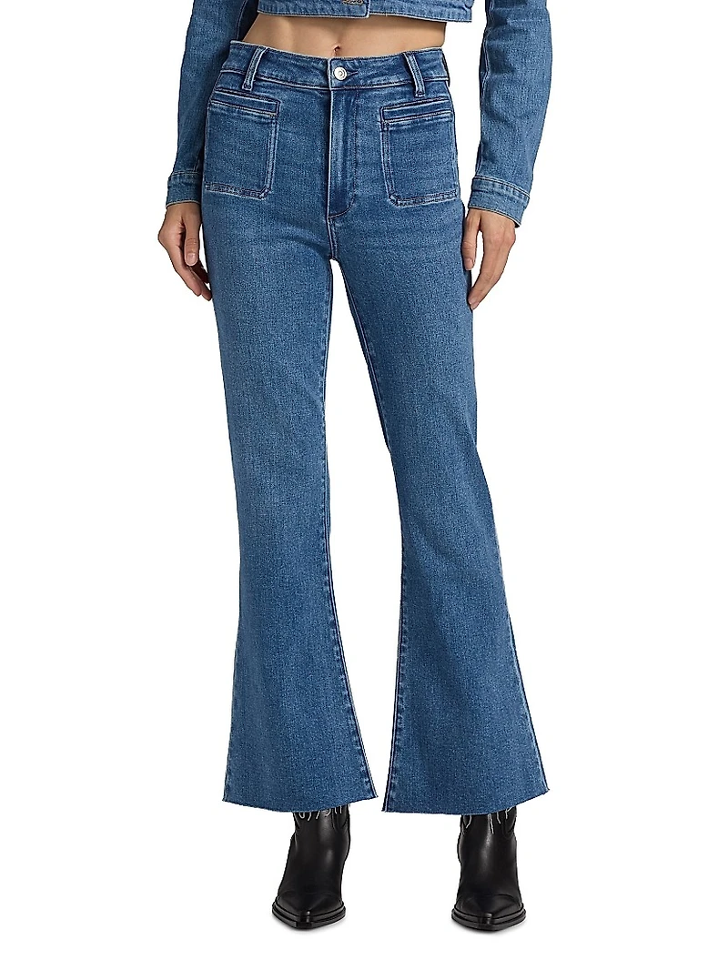 Marlow Skimmer Welt Pocket Flared Jeans