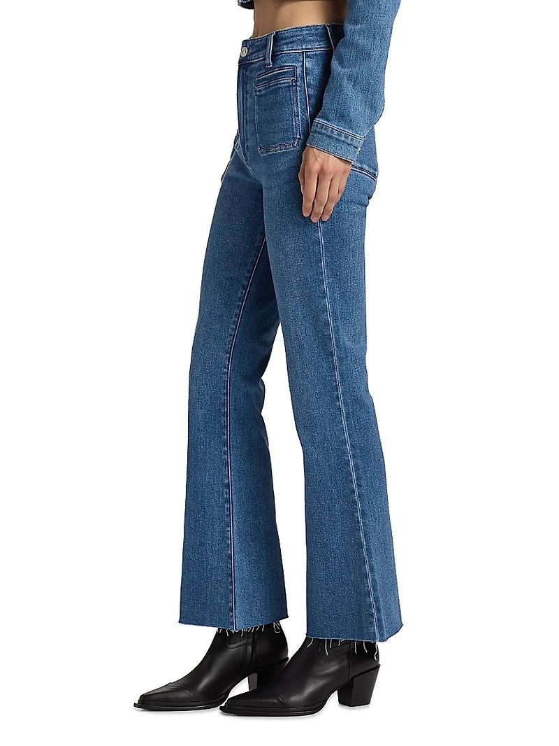Marlow Skimmer Welt Pocket Flared Jeans
