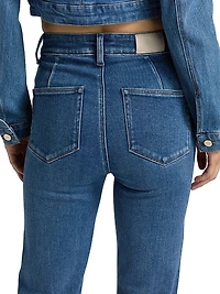 Marlow Skimmer Welt Pocket Flared Jeans