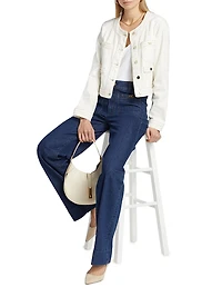 Sasha Stretch Cotton Straight-Leg Jeans