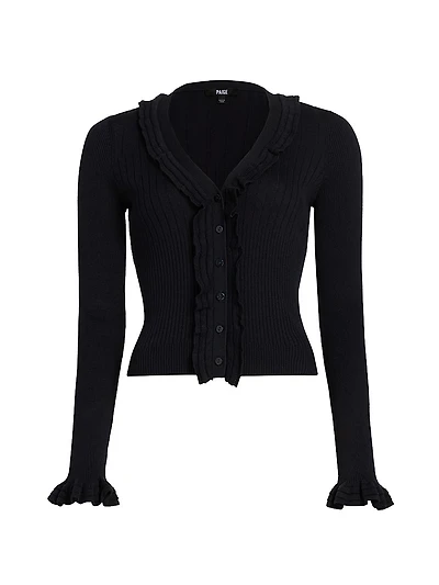 Demetra Cotton-Blend Cardigan