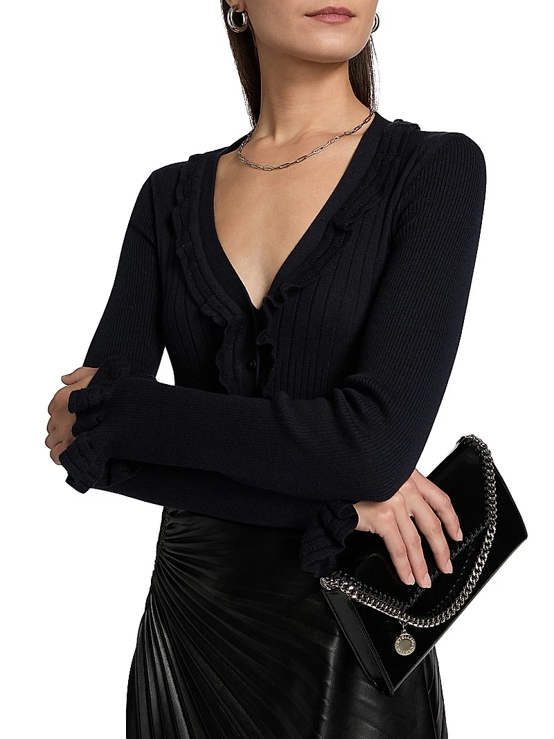 Demetra Cotton-Blend Cardigan