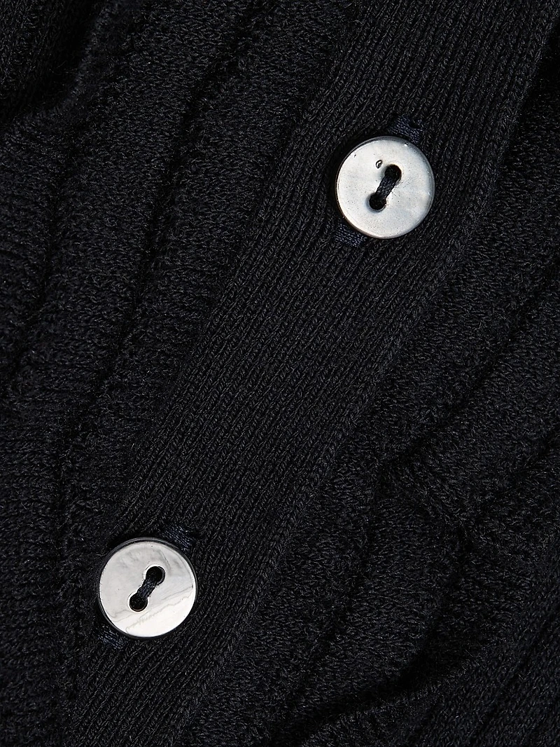 Demetra Cotton-Blend Cardigan