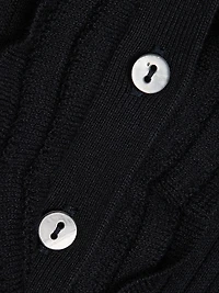 Demetra Cotton-Blend Cardigan