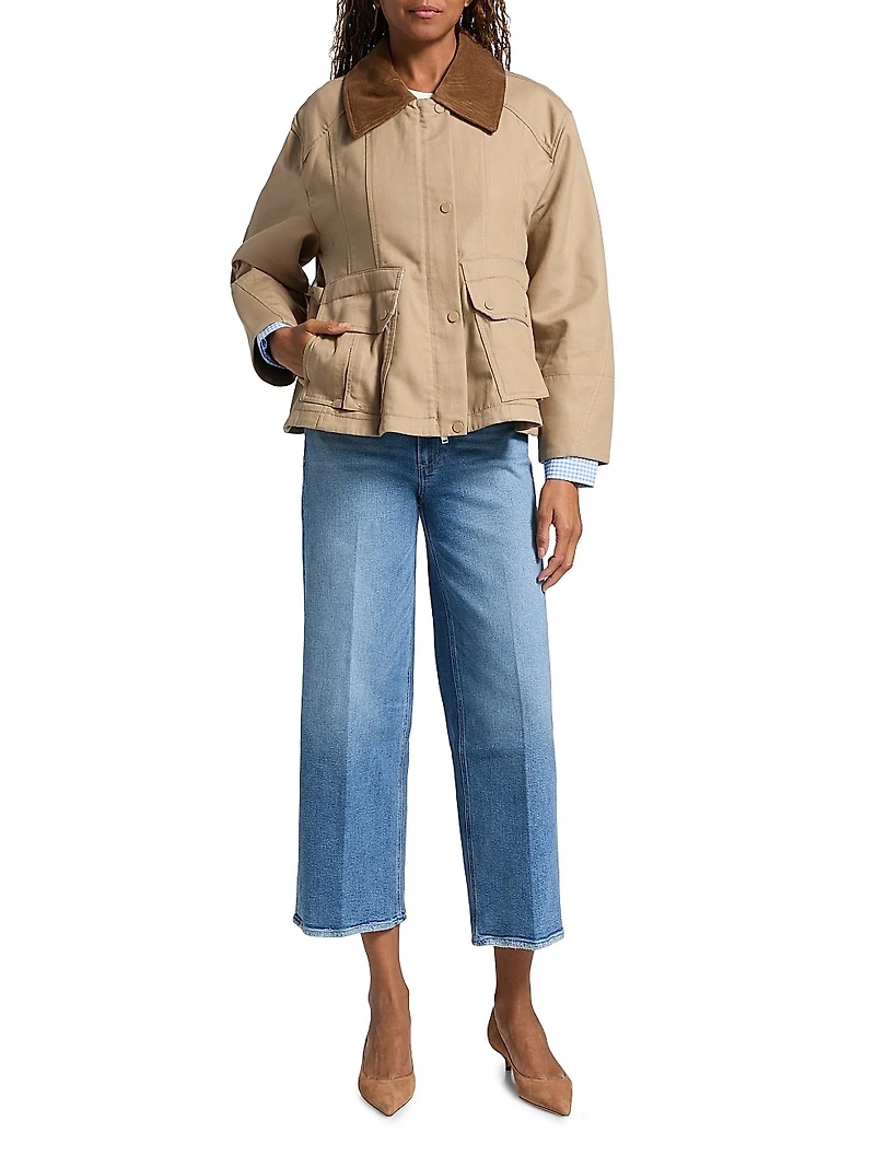 Sasha High-Rise Crop Jeans