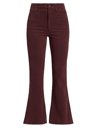 Marlow High-Rise Boot-Cut Jeans