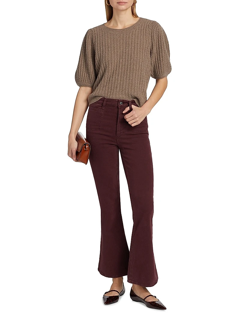 Marlow High-Rise Boot-Cut Jeans