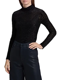 Ursula Leopard-Print Top