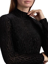 Ursula Leopard-Print Top