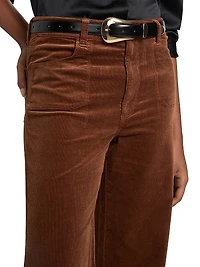 Anessa Utility Corduroy Pants