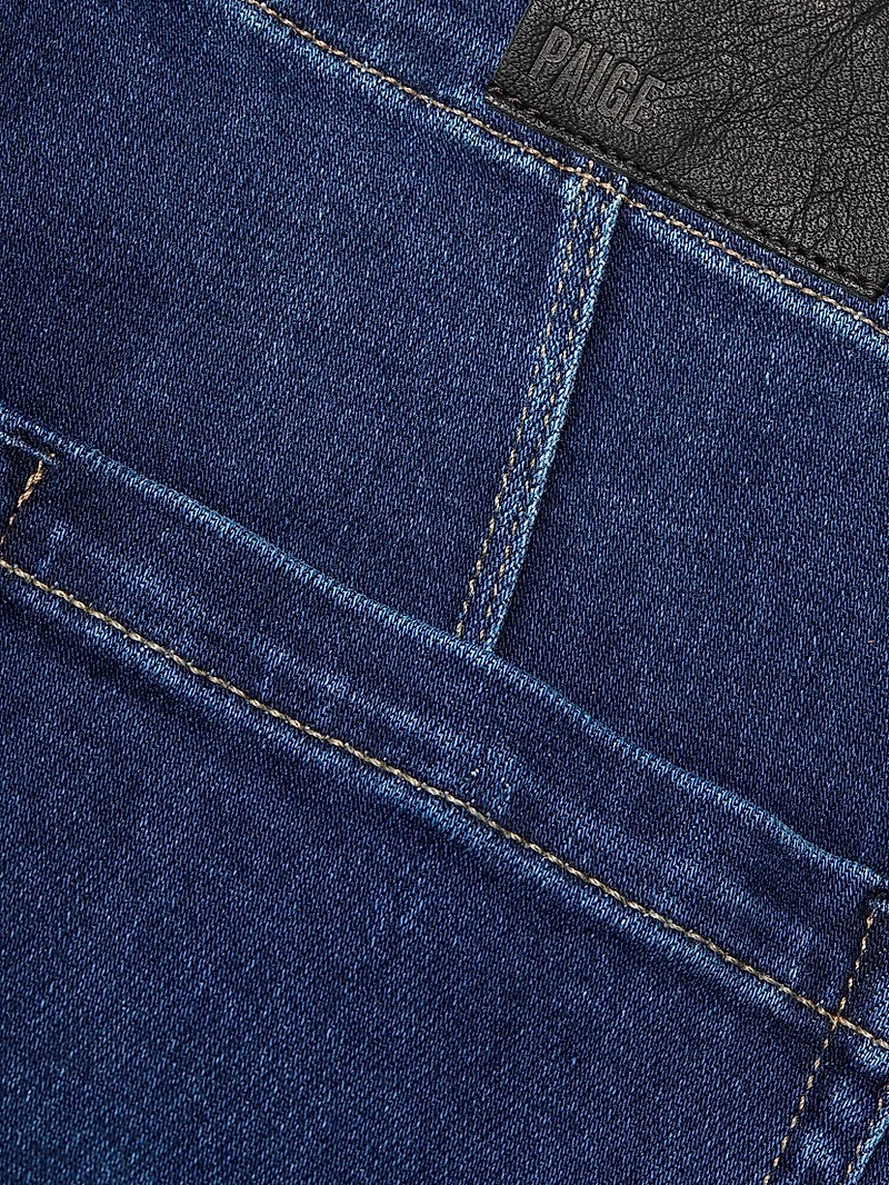 Anessa Utility-Pocket High-Rise Straight Jeans