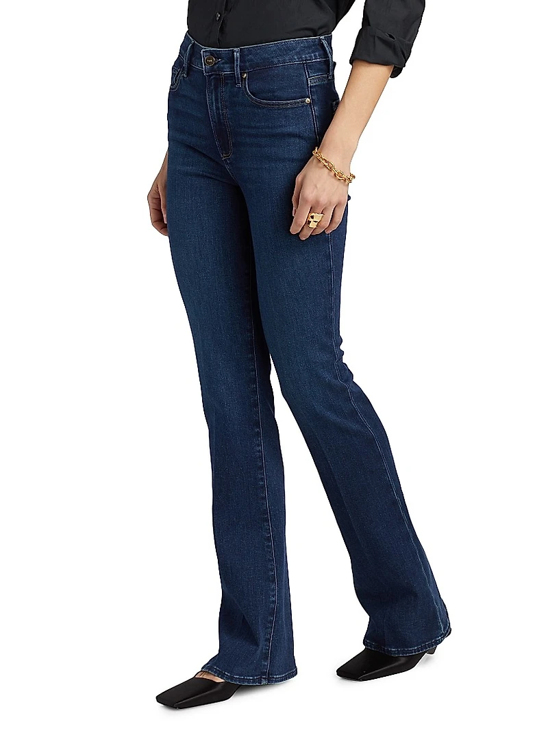 Laurel Canyon High-Rise Flared Jeans