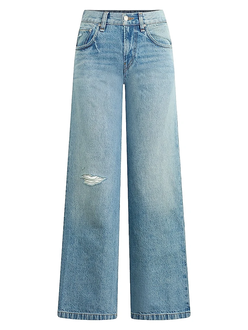 Rylee Low-Rise Wide-Leg Jeans