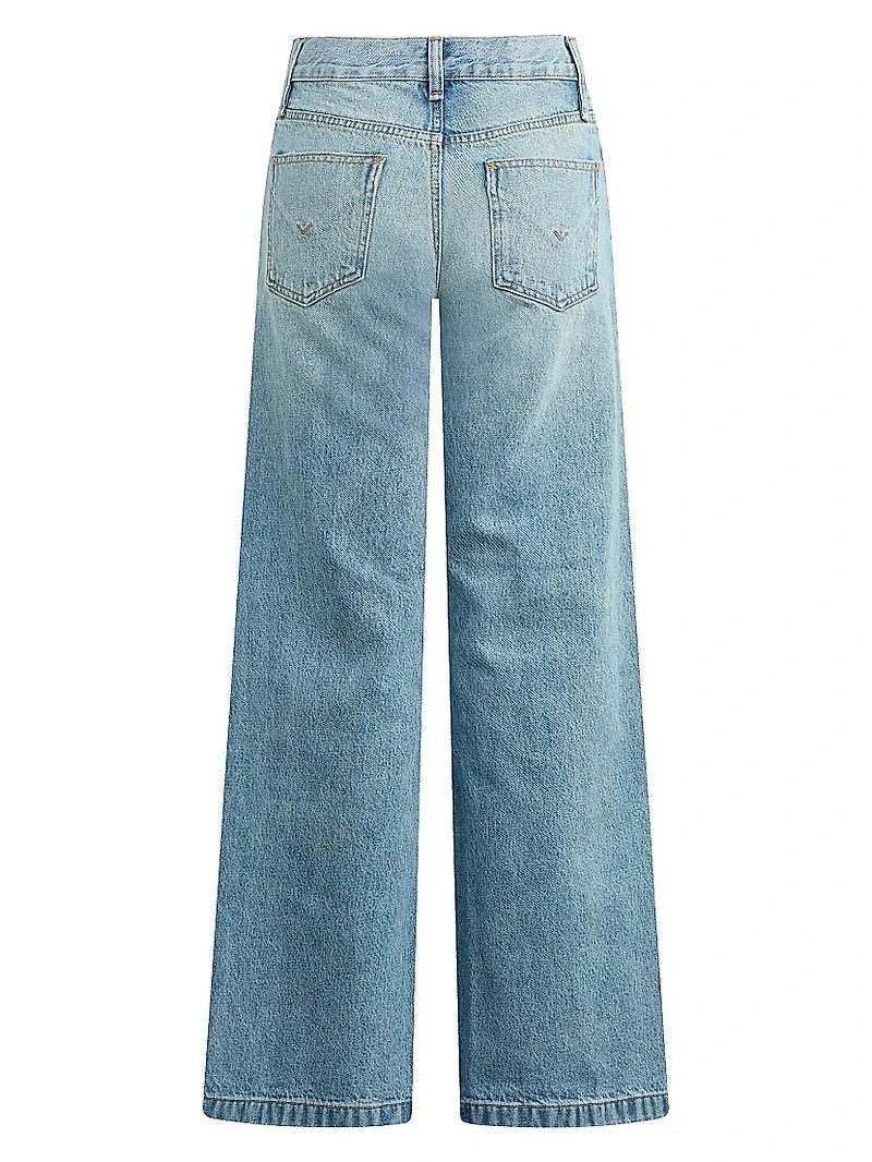 Rylee Low-Rise Wide-Leg Jeans