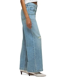 Rylee Low-Rise Wide-Leg Jeans