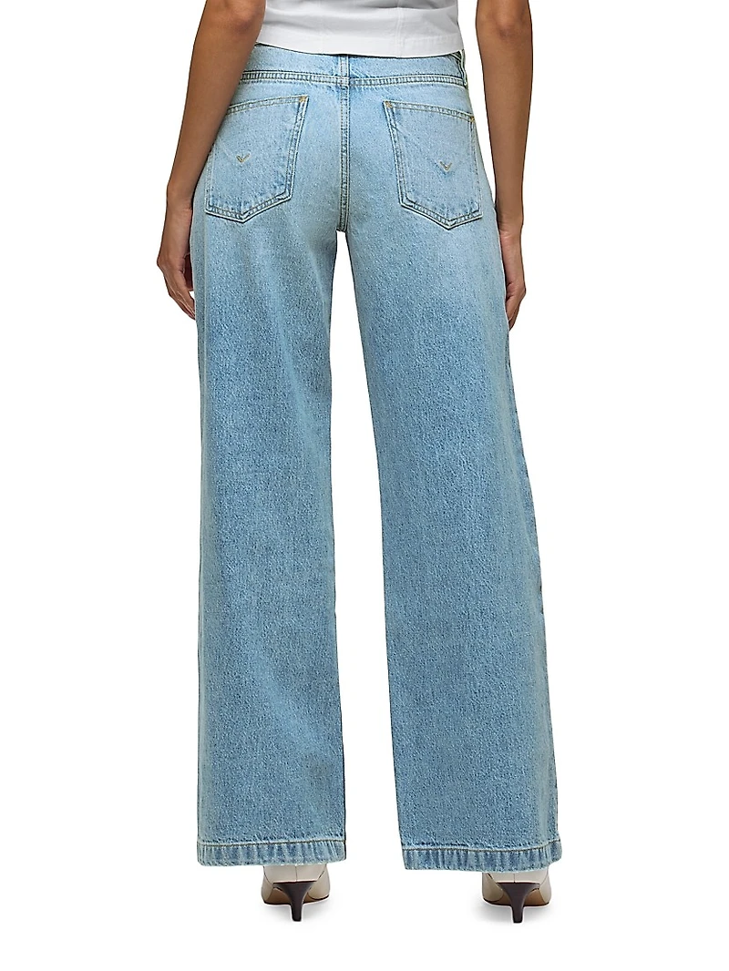 Rylee Low-Rise Wide-Leg Jeans