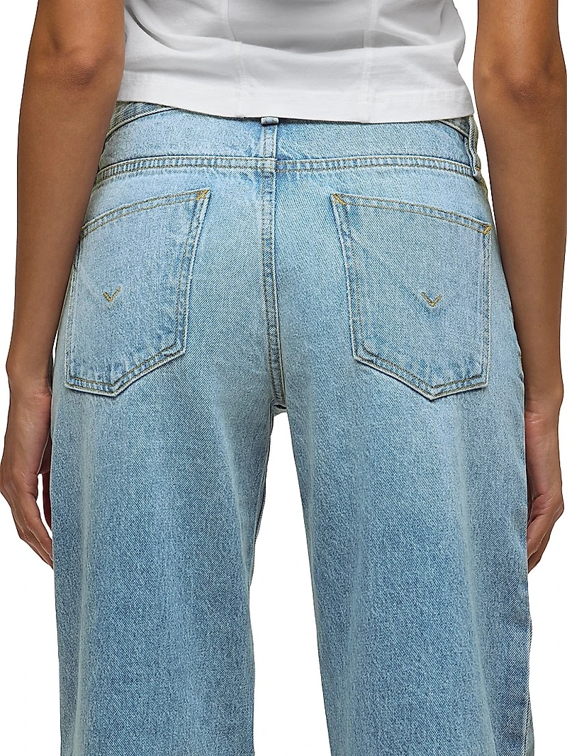 Rylee Low-Rise Wide-Leg Jeans