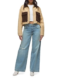 Rylee Low-Rise Wide-Leg Jeans