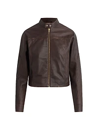 Leather Moto Jacket