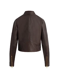 Leather Moto Jacket