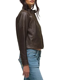 Leather Moto Jacket