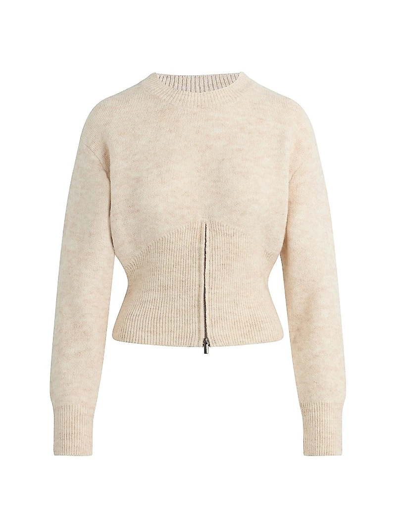 Lizbeth Wool-Blend Sweater