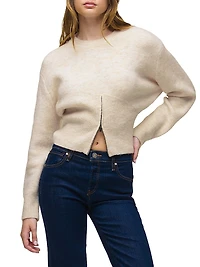 Lizbeth Wool-Blend Sweater