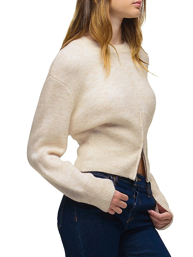 Lizbeth Wool-Blend Sweater
