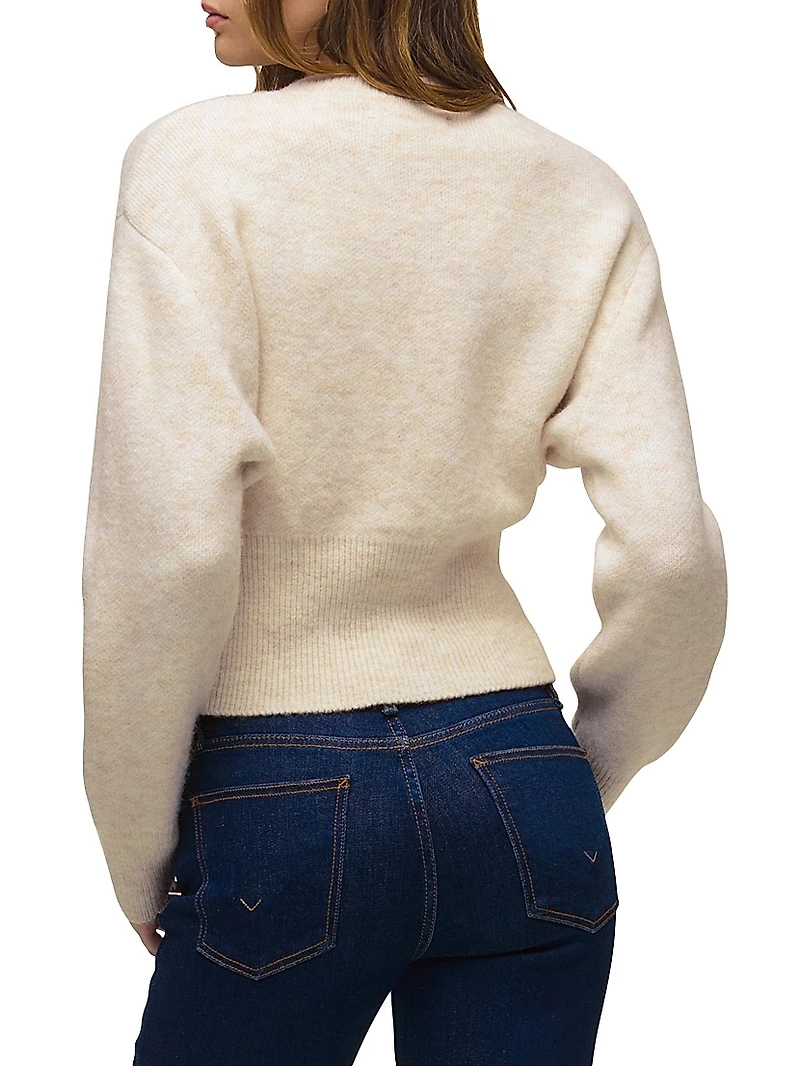 Lizbeth Wool-Blend Sweater