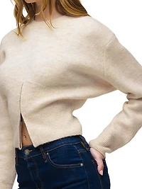 Lizbeth Wool-Blend Sweater