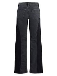 Lexi Paneled Wide Leg Jeans