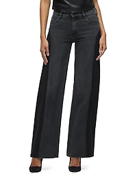 Lexi Paneled Wide Leg Jeans
