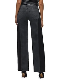 Lexi Paneled Wide Leg Jeans