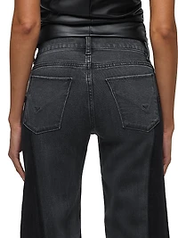 Lexi Paneled Wide Leg Jeans