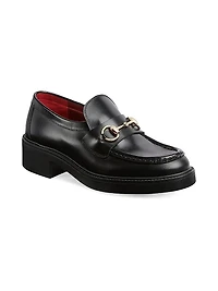45MM Horsebit Leather Loafers