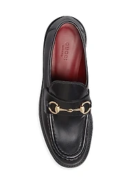 45MM Horsebit Leather Loafers