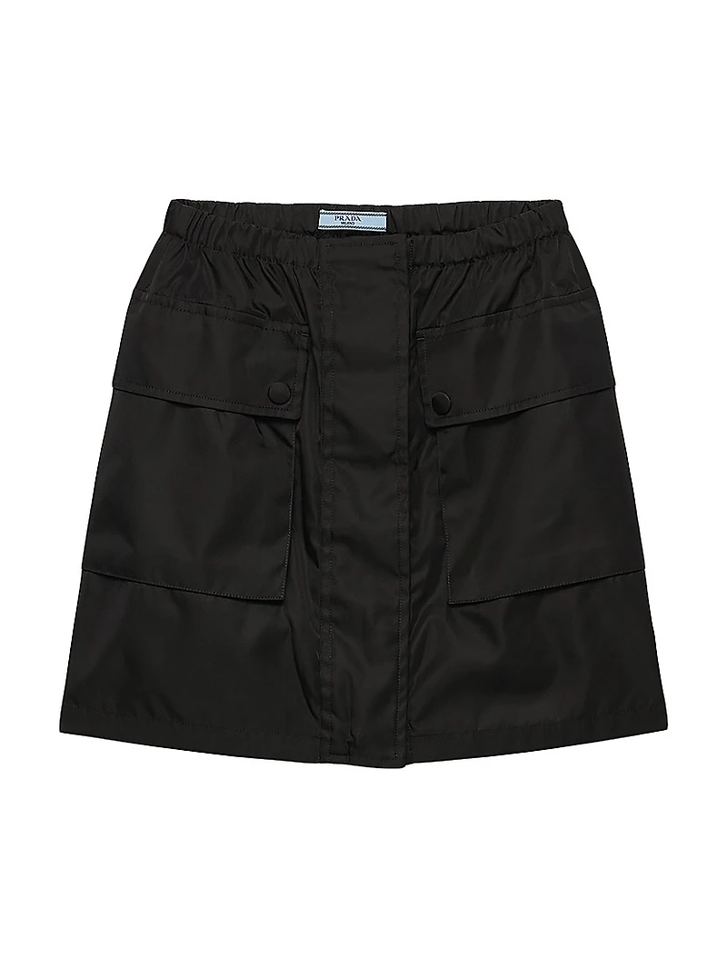 Re-Nylon Miniskirt