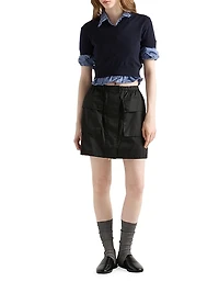 Re-Nylon Miniskirt