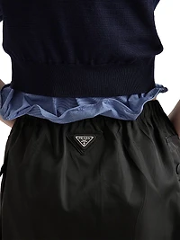 Re-Nylon Miniskirt