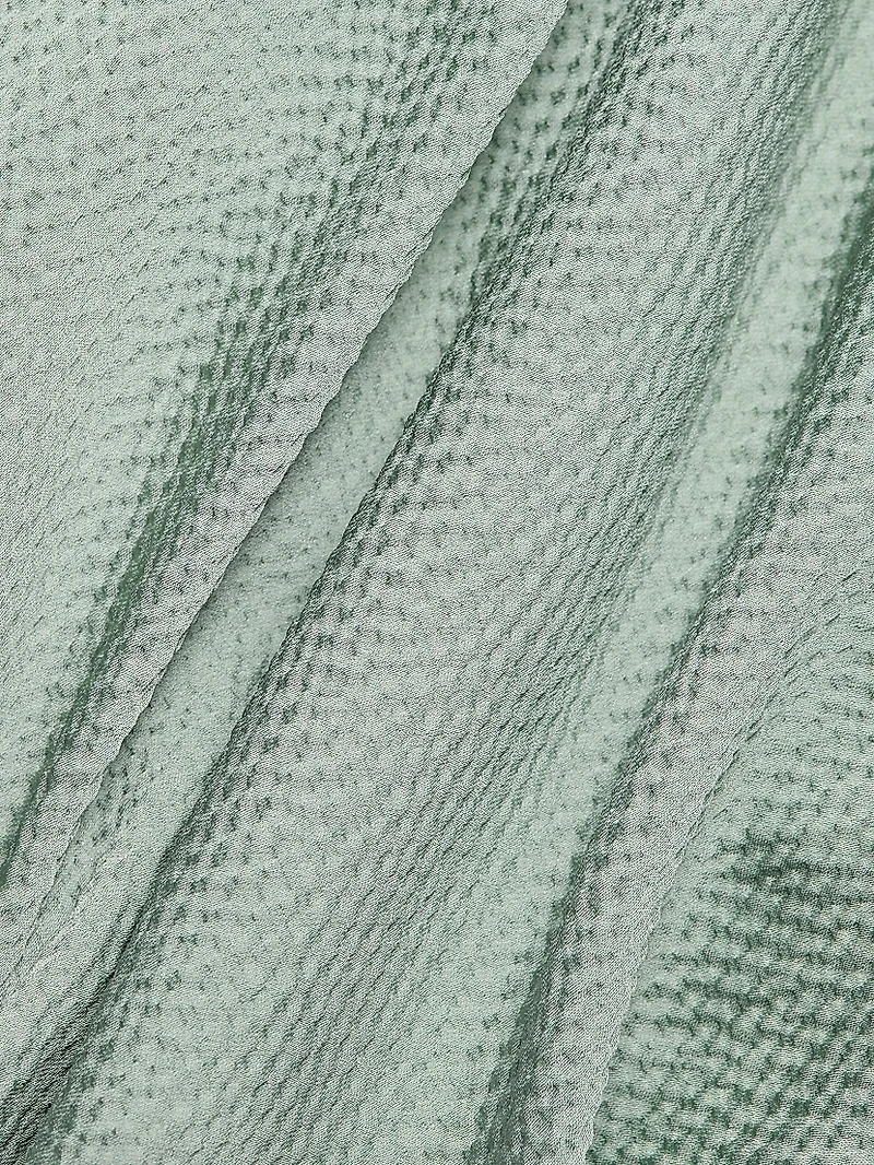 Hammered Satin One-Shoulder Gown