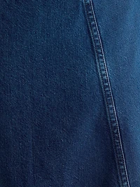 Evie Denim A-Line Miniskirt