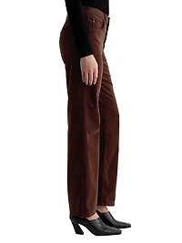 Brinley Stretch Corduroy Straight-Leg Pants