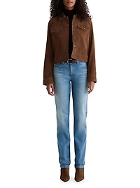 Molly Suede Fringe Jacket