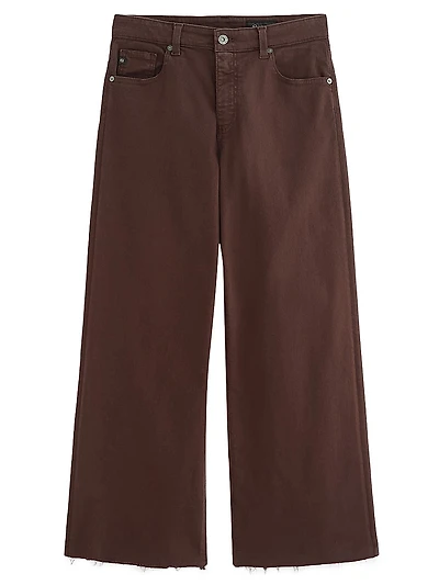 Saige Wide-Leg Stretch Crop Jeans