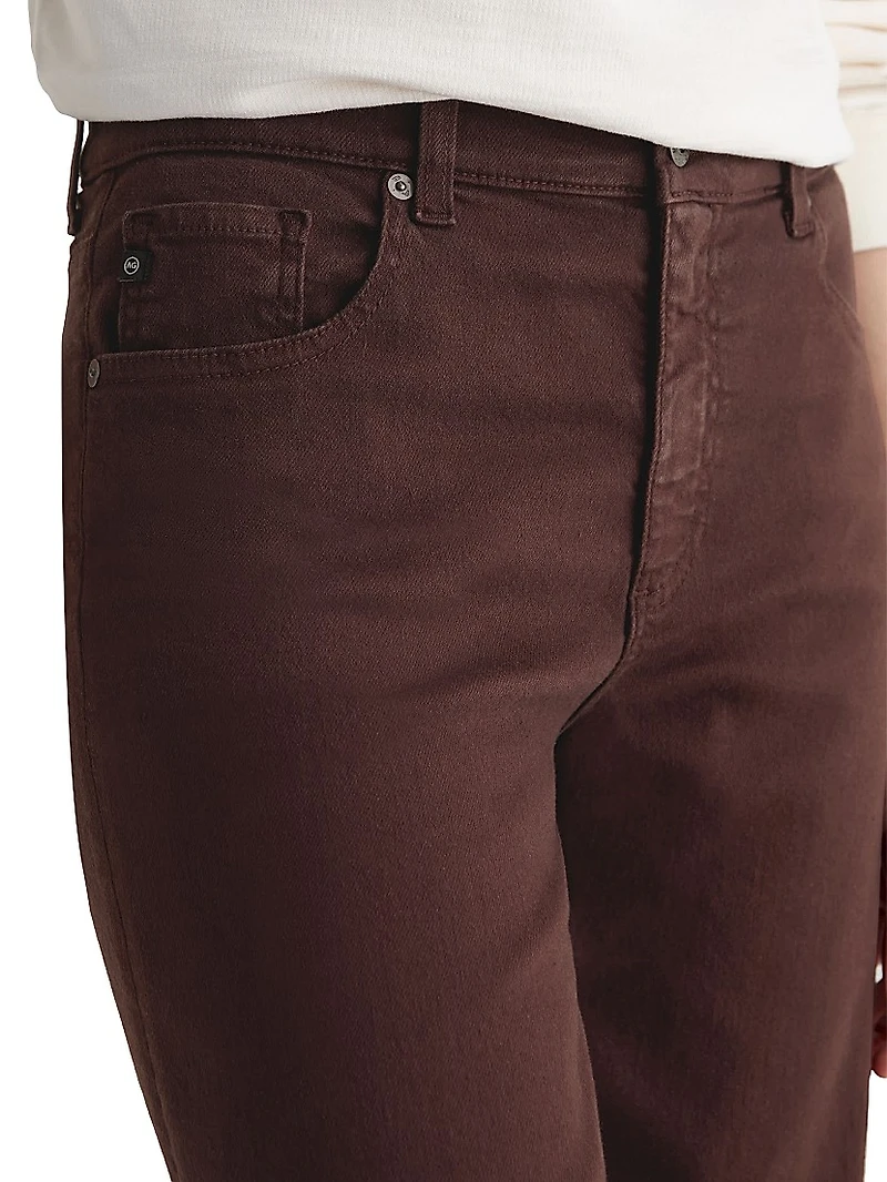 Saige Wide-Leg Stretch Crop Jeans